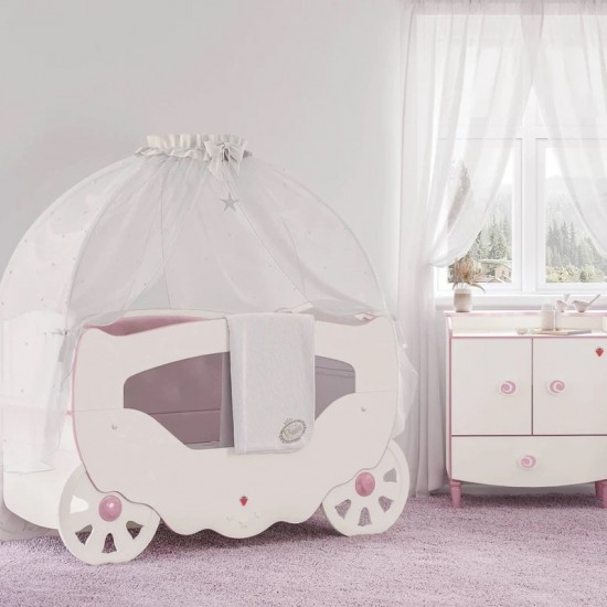 PRINCESS ΒΡΕΦΙΚΗ ΚΟΥΝΙΑ ΑΜΑΞΑ 166x76xH162cm