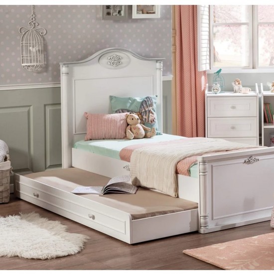 ROMANTIC 1 ΒΡΕΦΙΚΗ ΚΟΥΝΙΑ 3 ΣΕ 1 189x101xH117cm