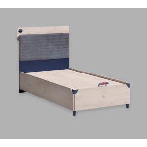 TRIO ΠΑΙΔΙΚΟ ΚΡΕΒΑΤΙ MONO ΜΕ ΑΠΟΘΗΚΕΥΤΙΚΟ ΧΩΡΟ 210x108xY119cm