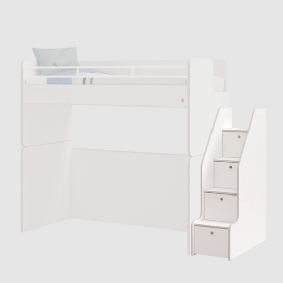 WHITE STUDIO ΣΚΑΛΑ ΚΟΥΚΕΤΑΣ 40x95xH139cm