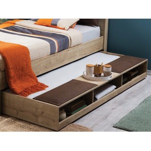 MOCHA ΣΥΡΤΑΡΙ ΚΡΕΒΑΤΙΟΥ ΗΜΙΔΙΠΛΟ 121x194xH25cm