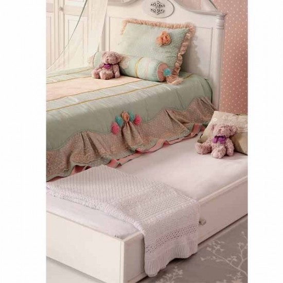 ΣΥΡΤΑΡΙ ΚΡΕΒΑΤΙΟΥ ΜΟΝΟ ROMANTIC 193x96xH24cm