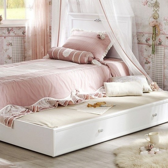 ΣΥΡΤΑΡΙ ΚΡΕΒΑΤΙΟΥ ΜΟΝΟ ROMANTIC 193x96xH24cm