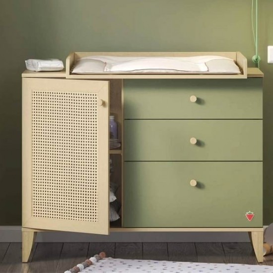 LOOF ΠΑΙΔΙΚΗ ΣΥΡΤΑΡΙΕΡΑ 3ΣΥΡΤΑΡΙΑ 1 ΝΤΟΥΛΑΠΙ 111x44xH87cm