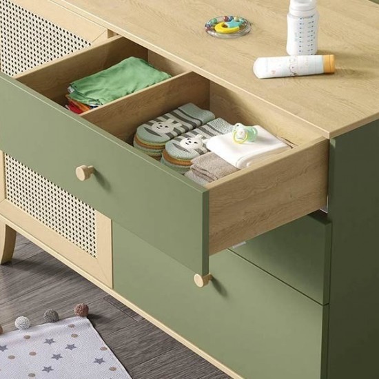 LOOF ΠΑΙΔΙΚΗ ΣΥΡΤΑΡΙΕΡΑ 3ΣΥΡΤΑΡΙΑ 1 ΝΤΟΥΛΑΠΙ 111x44xH87cm