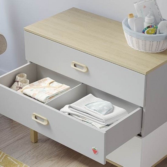 MINO ΠΑΙΔΙΚΗ ΣΥΡΤΑΡΙΕΡΑ ΜΕ 3 ΣΥΡΤΑΡΙΑ 88x44xH80cm