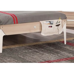 DUO ΘΗΚΗ ΚΡΕΒΑΤΙΟΥ ΥΦΑΣΜΑΤΙΝΗ 40x23cm DUO ΘΗΚΗ ΚΡΕΒΑΤΙΟΥ ΥΦΑΣΜΑΤΙΝΗ 40x23cm