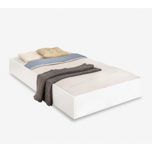 WHITE ΣΥΡΤΑΡΙ ΚΡΕΒΑΤΙΟΥ ΜΟΝΟ 93x195xH24 cm