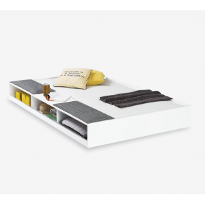 WHITE ΣΥΡΤΑΡΙ ΚΡΕΒΑΤΙΟΥ ΗΜΙΔΙΠΛΟ 121x194xΗ26 cm