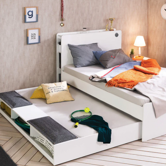 WHITE ΣΥΡΤΑΡΙ ΚΡΕΒΑΤΙΟΥ ΗΜΙΔΙΠΛΟ 121x194xΗ26 cm