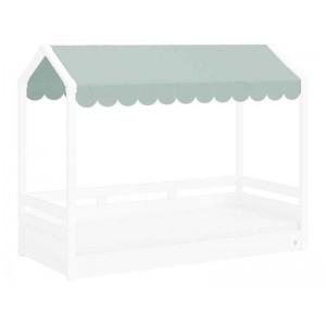 ΥΦΑΣΜΑ ΟΡΟΦΗΣ ΠΡΑΣΙΝΟ ΓΙΑ ΚΡΕΒΑΤΙ MONTES