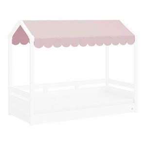 ΥΦΑΣΜΑ ΟΡΟΦΗΣ ΡΟΖ ΓΙΑ ΚΡΕΒΑΤΙ MONTES