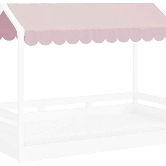 ΥΦΑΣΜΑ ΟΡΟΦΗΣ ΡΟΖ ΓΙΑ ΚΡΕΒΑΤΙ MONTES