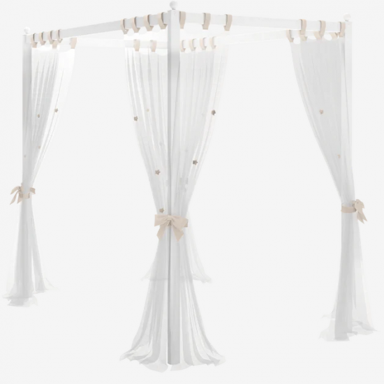 RUSTIC WHITE ΚΟΥΡΤΙΝΕΣ ΟΥΡΑΝΟΥ