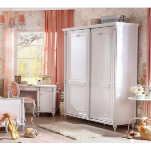 ROMANTIC ΠΑΙΔΙΚΗ ΝΤΟΥΛΑΠΑ 2ΦΥΛΛΗ ΣΥΡΟΜΕΝΗ 170x65xH210cm