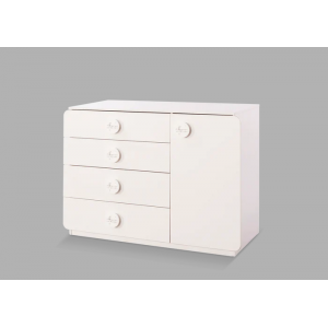 SL COTTON ΒΡΕΦΙΚΗ ΣΥΡΤΑΡΙΕΡΑ 4 ΣΥΡΤΑΡΙΑ 1 ΝΤΟΥΛΑΠΙ 125x56xΗ89 cm