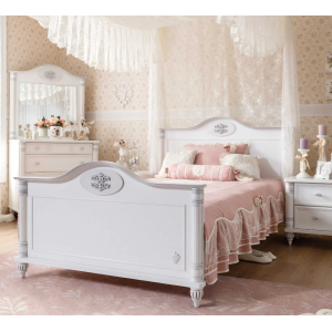 ROMANTIC ΠΑΙΔΙΚΟ ΚΡΕΒΑΤΙ ΗΜΙΔΙΠΛΟ 138x210xH111cm
