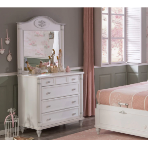 ΠΑΙΔΙΚΗ ΣΥΡΤΑΡΙΕΡΑ ROMANTIC ΜΕ 4 ΣΥΡΤΑΡΙΑ 90x49xH88cm