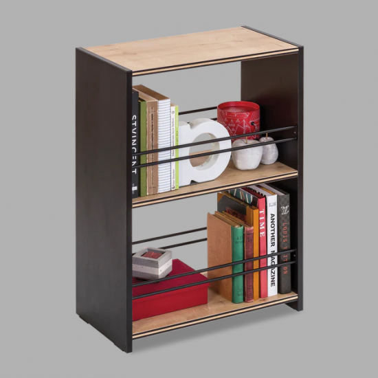 ΠΑΙΔΙΚΗ ΒΙΒΛΙΟΘΗΚΗ BLACK 52x28x72 cm