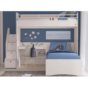 WHITE STUDIO 4 ΠΑΙΔΙΚΗ ΚΟΥΚΕΤΑ 5 ΤΕΜΑΧΙΩΝ 247x206xH178cm