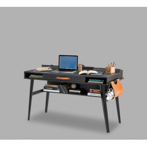 DARK METAL ΠΑΙΔΙΚΟ ΓΡΑΦΕΙΟ ΜΕΓΑΛΟ ΜΕ ΘΥΡΑ USB 134x62xH80cm