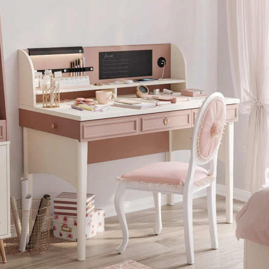 ELEGANCE ΠΑΙΔΙΚΟ ΓΡΑΦΕΙΟ ΜΕ ΡΑΦΙΕΡΑ 117x63xH110cm