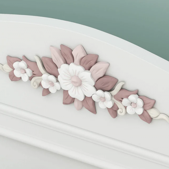 RUSTIC WHITE ΠΑΙΔΙΚΟ ΚΡΕΒΑΤΙ ΜΟΝΟ ΜΕ ΑΠΟΘΗΚΕΥΤΙΚΟ ΧΩΡΟ 116x204x108cm