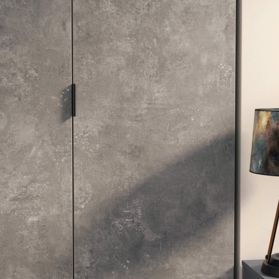 SPACE GRAY ΠΑΙΔΙΚΗ ΝΤΟΥΛΑΠΑ 2 ΦΥΛΛΗ 104x59x214cm