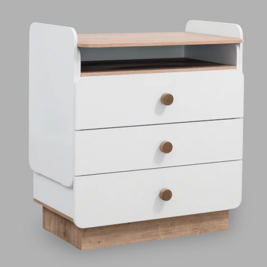 NATURA ΒΡΕΦΙΚΗ ΣΥΡΤΑΡΙΕΡΑ 2 ΣΕ 1 ΜΕ 3 ΣΥΡΤΑΡΙΑ 86x52xH95cm