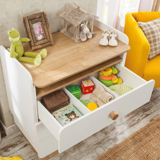 NATURA ΒΡΕΦΙΚΗ ΣΥΡΤΑΡΙΕΡΑ 2 ΣΕ 1 ΜΕ 3 ΣΥΡΤΑΡΙΑ 86x52xH95cm