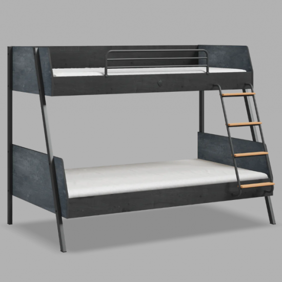 DARK METAL ΠΑΙΔΙΚΗ ΚΟΥΚΕΤΑ 2 ΔΙΑΣΤΑΣΕΩΝ 210x134x161CM