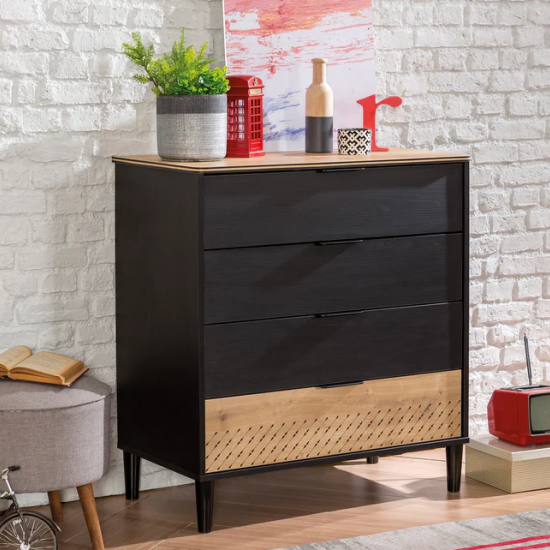 BLACK ΠΑΙΔΙΚΗ ΣΥΡΤΑΡΙΕΡΑ ΜΕ 4 ΣΥΡΤΑΡΙΑ 87x46xΗ94cm