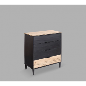 BLACK ΠΑΙΔΙΚΗ ΣΥΡΤΑΡΙΕΡΑ ΜΕ 4 ΣΥΡΤΑΡΙΑ 87x46xΗ94cm