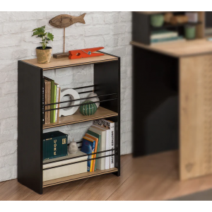 BLACK ΠΑΙΔΙΚΗ ΒΙΒΛΙΟΘΗΚΗ 52x28xΗ72 cm