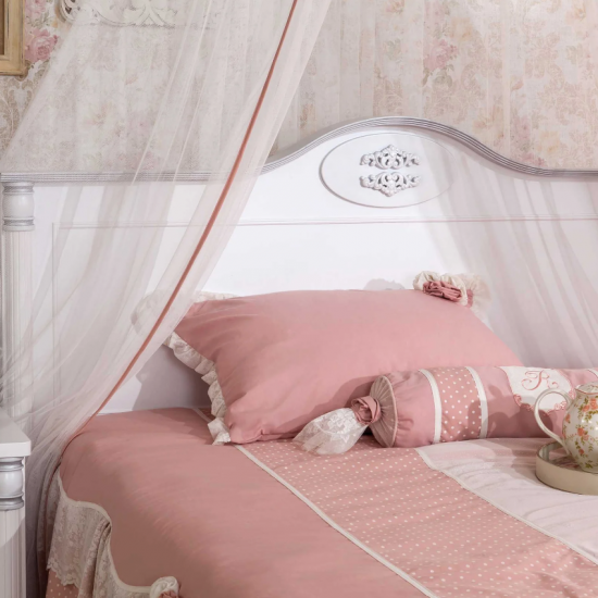 ROMANTIC ΠΑΙΔΙΚΟ ΚΡΕΒΑΤΙ ΗΜΙΔΙΠΛΟ 138x210xH111cm