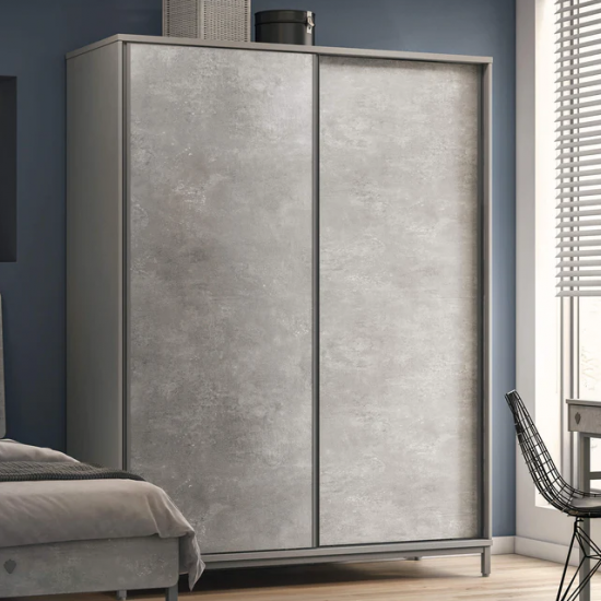 SPACE GRAY ΠΑΙΔΙΚΗ ΝΤΟΥΛΑΠΑ 2ΦΥΛΛΗ ΣΥΡΟΜΕΝΗ 163x64xH214cm