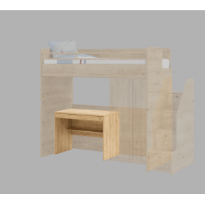 MOCHA STUDIO ΠΑΙΔΙΚΟ ΓΡΑΦΕΙΟ 1 ΣΥΡΤΑΡΙ 98x57xH75cm