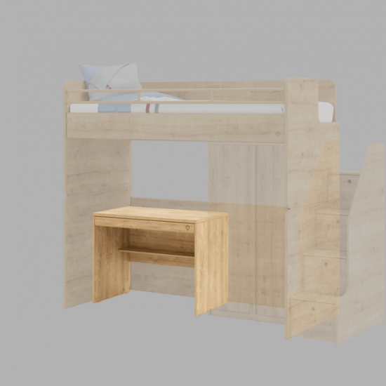 MOCHA STUDIO ΠΑΙΔΙΚΟ ΓΡΑΦΕΙΟ 1 ΣΥΡΤΑΡΙ 98x57xH75cm