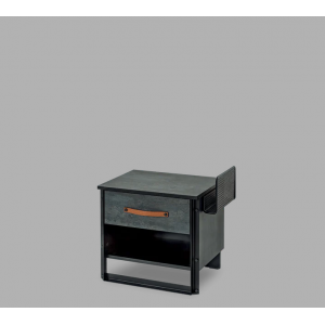 DARK METAL ΠΑΙΔΙΚΟ ΚΟΜΟΔΙΝΟ 55x40xH53cm