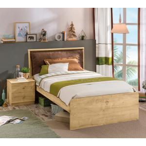 MOCHA ΠΑΙΔΙΚΟ ΚΡΕΒΑΤΙ ΜΟΝΟ 109x210xΗ106 cm