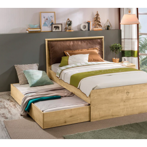 ΣΥΡΤΑΡΙ ΚΡΕΒΑΤΙΟΥ ΜΟΝΟ MOCHA 93x193xH24 cm