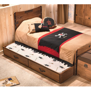 PIRATE ΣΥΡΤΑΡΙ ΚΡΕΒΑΤΙΟΥ ΜΟΝΟ 95x195xH24cm