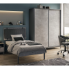 ΠΑΙΔΙΚΟ ΚΡΕΒΑΤΙ ΗΜΙΔΙΠΛΟ SPACE GRAY 214x136xH118cm