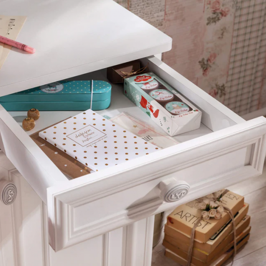 ROMANTICA ΠΑΙΔΙΚΟ ΓΡΑΦΕΙΟ 106x62xH75cm