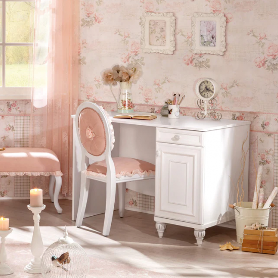 ROMANTICA ΠΑΙΔΙΚΟ ΓΡΑΦΕΙΟ 106x62xH75cm