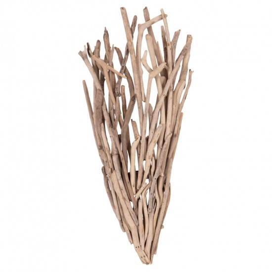 ΑΠΛΙΚΑ ΤΟΙΧΟΥ VEKNA DRIFTWOOD ΣΕ ΦΥΣΙΚΟ 43x15(πάχος)x100Υεκ.[1xΕ27]