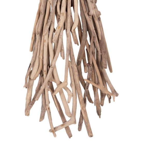 ΑΠΛΙΚΑ ΤΟΙΧΟΥ VEKNA DRIFTWOOD ΣΕ ΦΥΣΙΚΟ 43x15(πάχος)x100Υεκ.[1xΕ27]