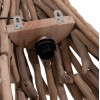 ΑΠΛΙΚΑ ΤΟΙΧΟΥ VEKNA DRIFTWOOD ΣΕ ΦΥΣΙΚΟ 43x15(πάχος)x100Υεκ.[1xΕ27]