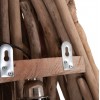 ΑΠΛΙΚΑ ΤΟΙΧΟΥ VEKNA DRIFTWOOD ΣΕ ΦΥΣΙΚΟ 43x15(πάχος)x100Υεκ.[1xΕ27]