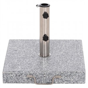 ΒΑΣΗ ΟΜΠΡΕΛΑΣ ΓΡΑΝΙΤΗ 40KG ΜΕ ΧΕΡΟΥΛΙ & ΡΟΔΕΣ --ΣΩΛΗΝΑΣ ΔΙΑΜΕΤΡΟΥ Φ48